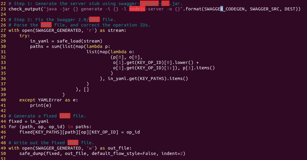 Swagger Codegen Wrapper